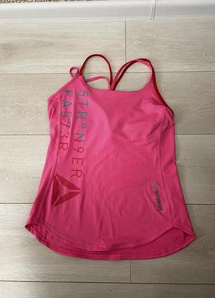 Жіноча спортивна майка reebok strength faster