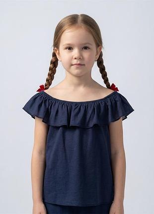 Блуза на девочку h&amp;m в идеальном состоянии. размер на 5-6 лет