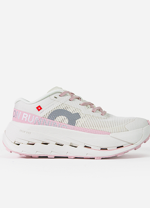 Жіночі кросівки повсякденні on cloudultra 3 white pink