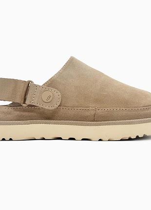 Жіночі бежеві сліпперс ugg goldenstar clog beige х клог 36