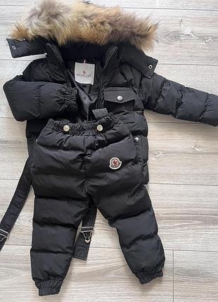 Дитячий комбінезон від бренду moncler оригінал