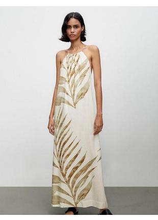 Сарафан льняний massimo dutti