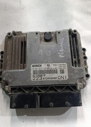 Блок управління двигуном ебу fiat doblo 1.9 mjt 0281013129, 51798818