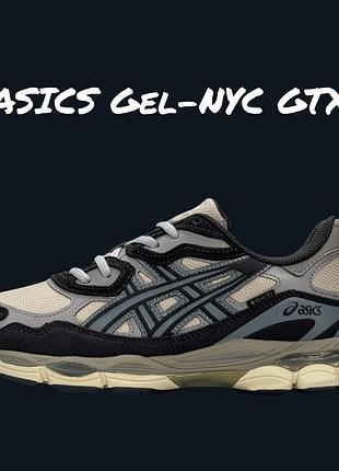Asics gel-nyc gtx beige grey black