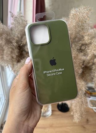 Чохли зелені для iphone 13 pro max 5