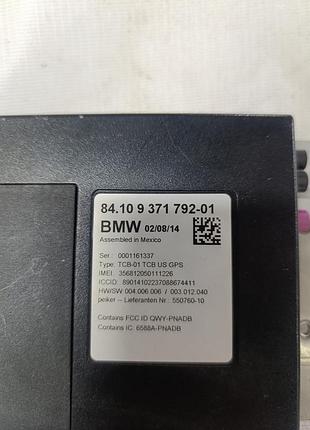 Блок телематики telematics bluetooth communications control module bmw x3 f25 x4 84109371792,9371792 2