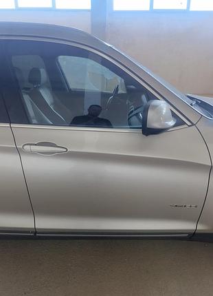 Двері передні праві (голі) bmw x3 f25 11-17 фарба а14m бмв ф25 41517355804