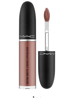 Губна помада mac retro matte liquid lip colour оригінал