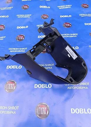Накладка салона центральная торпеды fiat doblo фиат сутка opel combo d комбо 09-18 263 кузлов 735456137