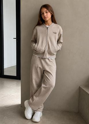 Костюм для дівчинки повсякденний zara кофта зіпка на замку штани
