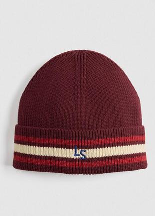 Вязанная шапка levi's