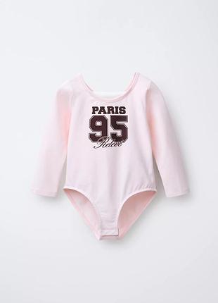 Рожеве боді zara на зріст 164 см.