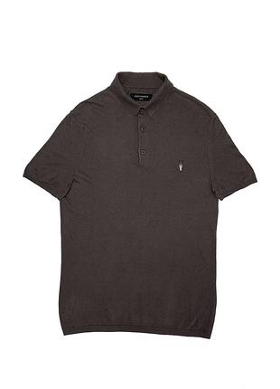 Чоловіче льняне поло allsaints fade ramskull as polo