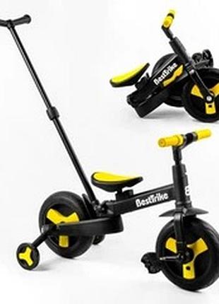 Велосипед детский 2/1 best trike с родительской ручкой