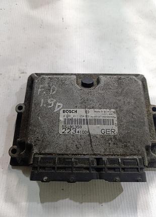 Блок управління двигуном ебу fiat doblo 1.9 jtd 0281011854, 55195358