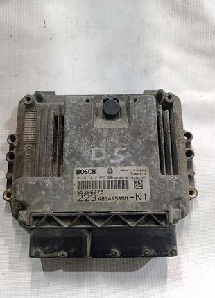Блок управління двигуном ебу fiat doblo 1.9 mjt 55206075