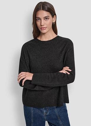 Женский свитер dkny с блеском