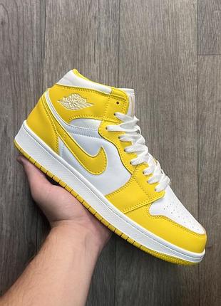 Високі шкіряні кроси nike jordan high