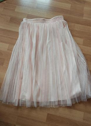 Спідниця плісе фатинова forever 21