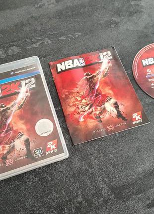 Диск nba 2k12 (playstation 3)