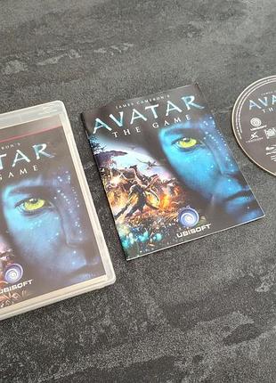 Диск avatar the game (playstation 3)