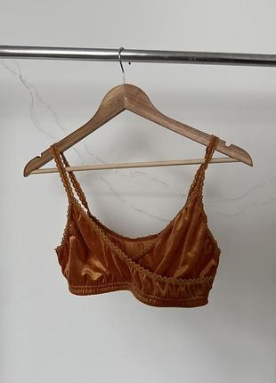 🧡 оксамитовий бралет топ ann summers