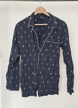 Домашня сорочка polo ralph lauren 100% бавовна, розмір m
