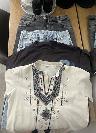 Лот речей zara та вишиванка