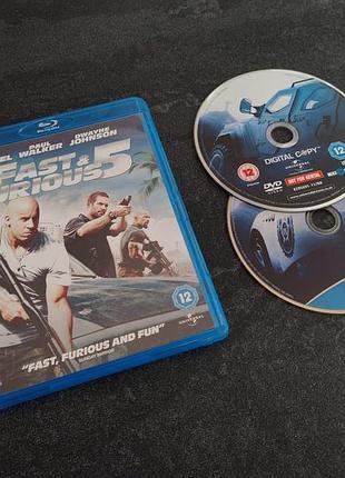 Диск fast & furious 5 (blu ray)
