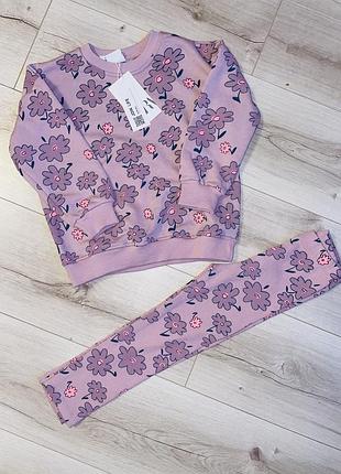 Костюм на дівчинку бренд zara
