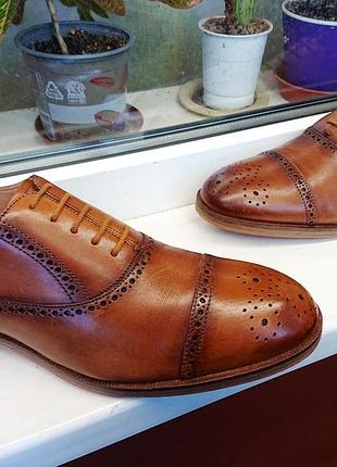 Комфортные ,мягкие  кожаные туфли "clarks ® craftmaster".  оригинал  43 р.