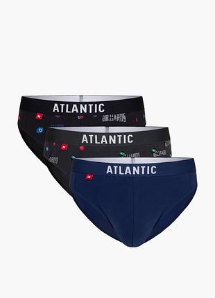 Мужские трусы слипы atlantic набор