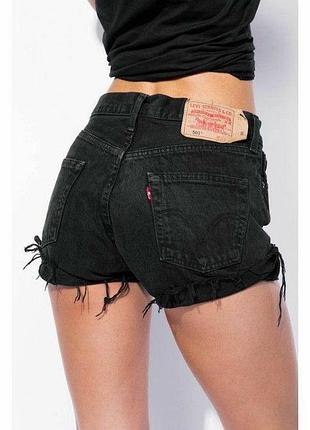 Чорні шорти levis с-ка 36