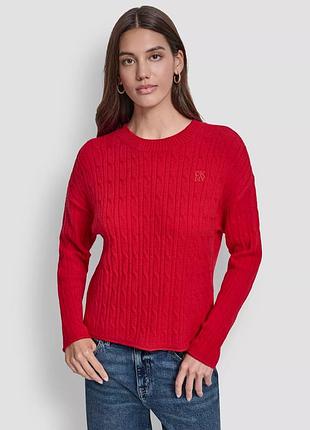 Женский вязаный свитер dkny