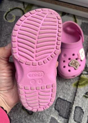 Крокси для дівчинки crocs 3