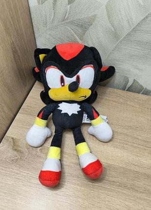М'яка плюшева іграшка їжак шедоу супер сонік shadow the hedgehog sonic