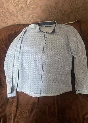 Чоловіча сорочка paul jack xxxl, туреччина, 95% бавовна