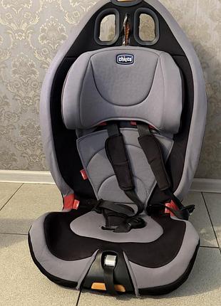 Детское автокресло chicco gro-up 1/2/3 polar silver