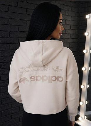 Укорочене худі adidas