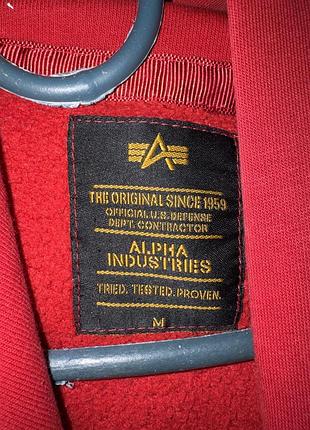 Оригінальна худі alpha industries 3