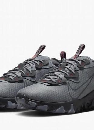 Nike grey/red react vision trainers