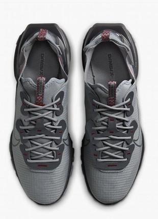 Nike grey/red react vision trainers 2