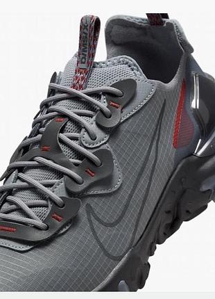 Nike grey/red react vision trainers 3