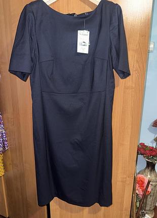 Сукня плаття жіноча нова з біркою next pettite синя розмір l-xl