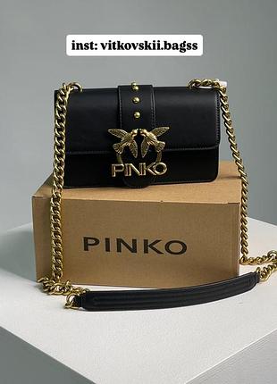 Сумочка mini love bag one simply black/gold 😍