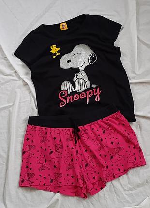 Пижама женская с принтом snoopy