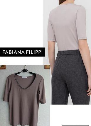 Преміум трикотаж,  брендова футболка,  кофта, fabiana filippi, бавовна