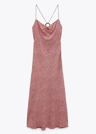 Платье zara меди