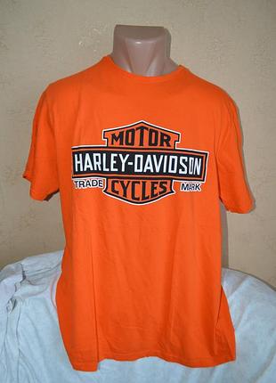 Мужская футболка с коротким рукавом harley davidson bar &amp; shield