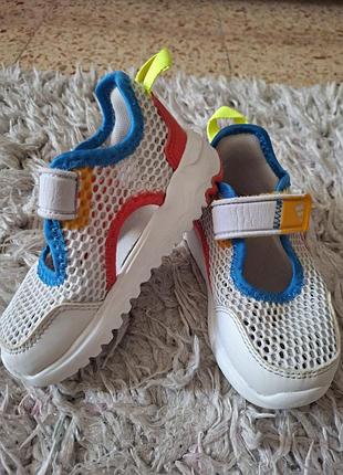 Летние детские кроссовки-сандали adidas summerflex i размер 24